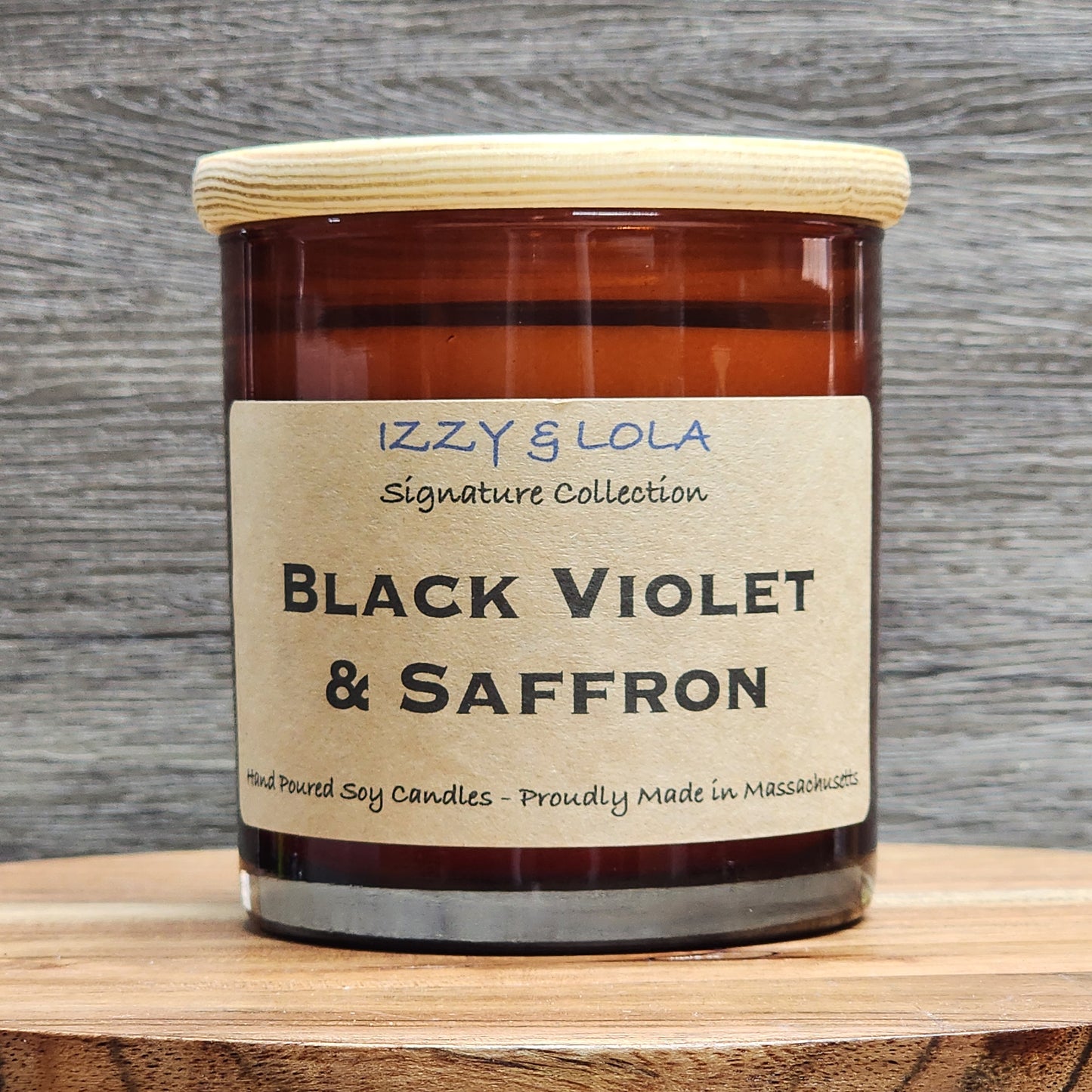 Black Violet & Saffron